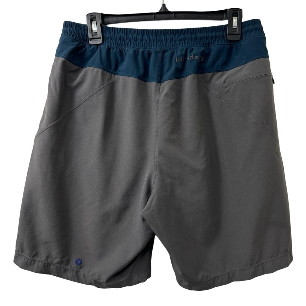 Birddogs Blue and Grey Shorts Lined Men’s Large Long
